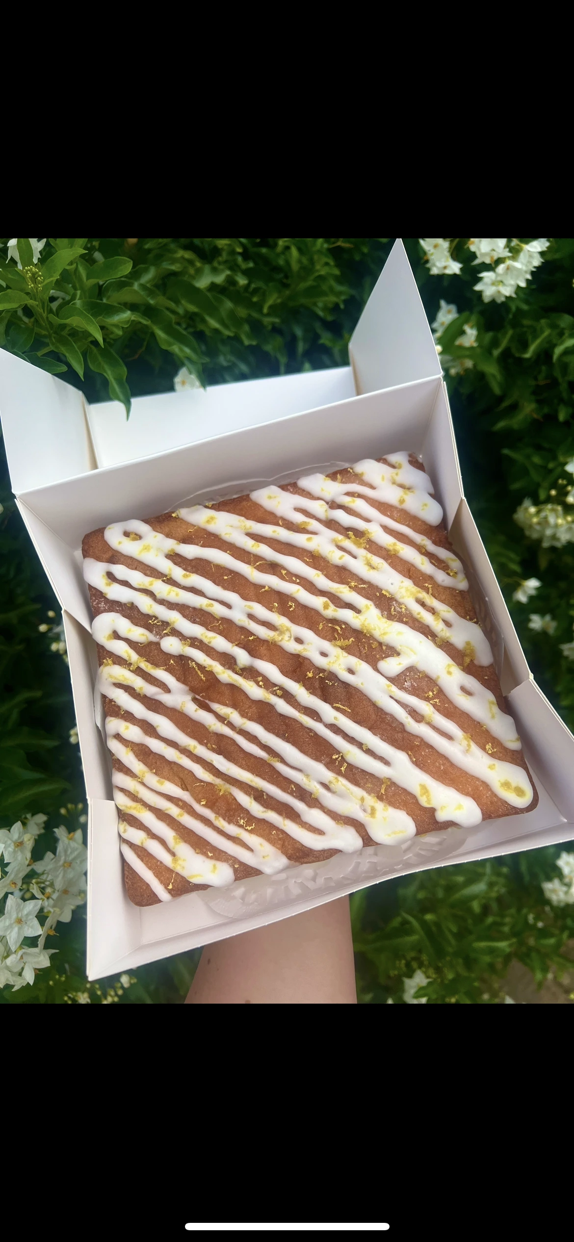 Lemon Drizzle Slab